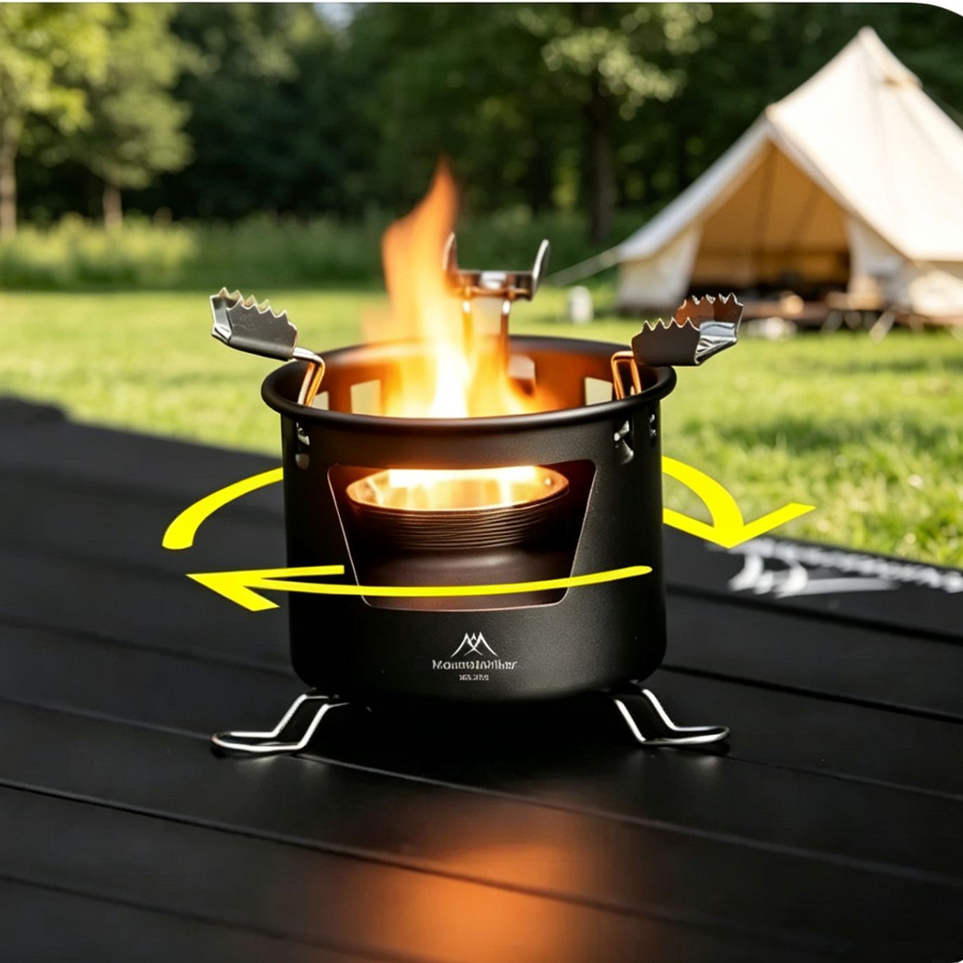 Camping Cooking Burner - Fornello da Campeggio Mountainhiker per Alcol