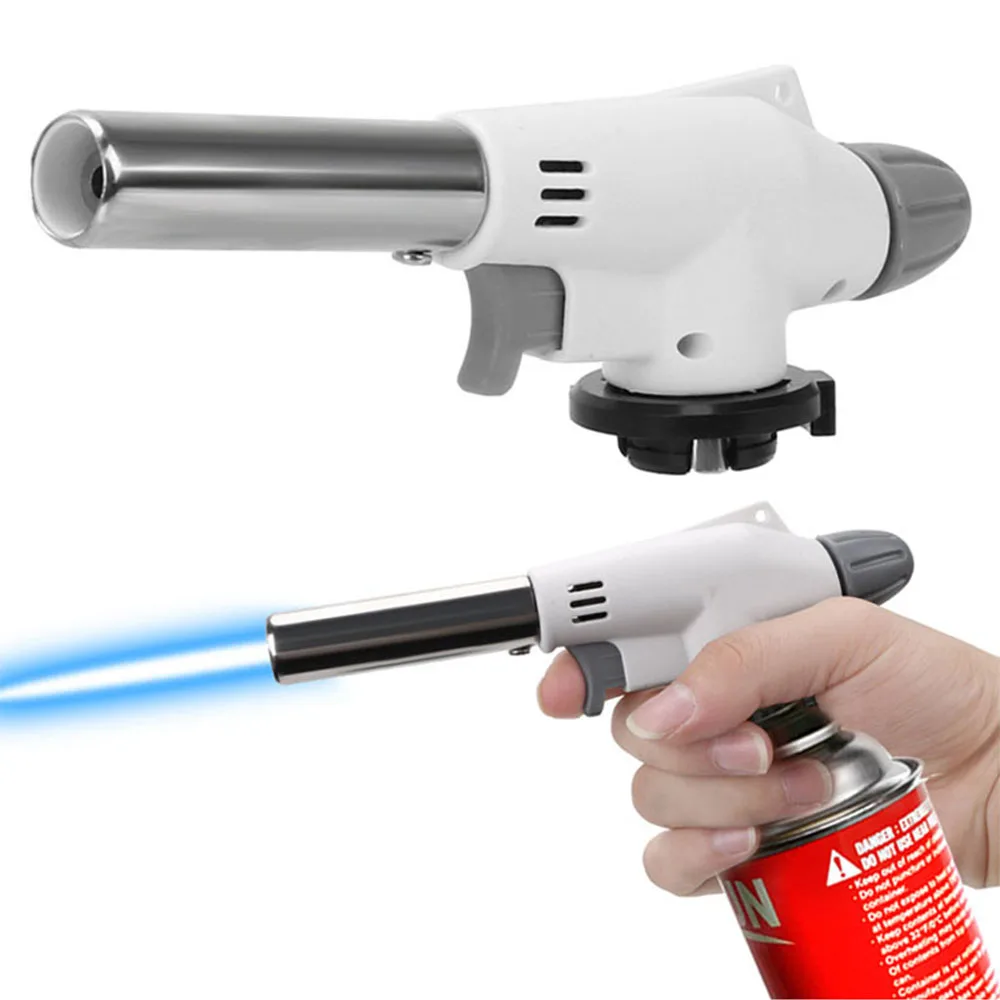 Camping Cooking Burner - Pistola a fiamma portatile in metallo