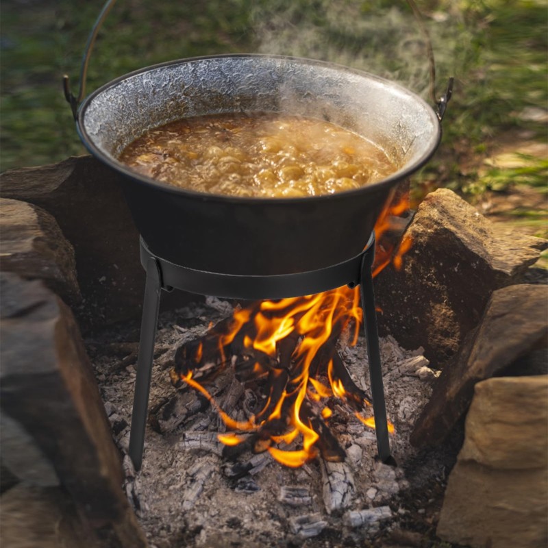 Camping Cooking Open Fire - Grande Saldi! Supporto pieghevole per griglia