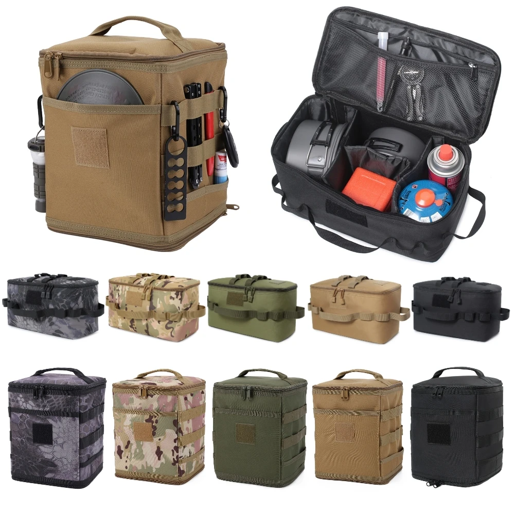 Camping Cooking With Gas - Custodia tattica Borsa portaoggetti da campeggio