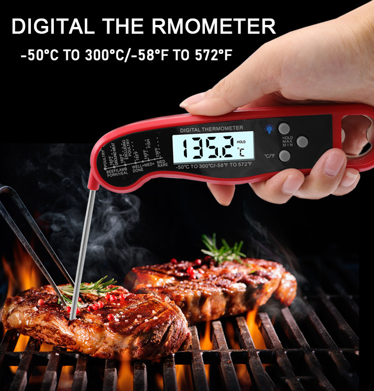 Meat Thermometer Camp - Termometro da campeggio Lettura istantanea digitale