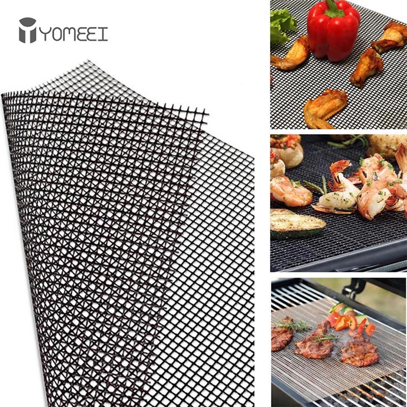 Camping Cooking Grill - YOMEEI 1 Pz Barbecue Griglia Tappetini