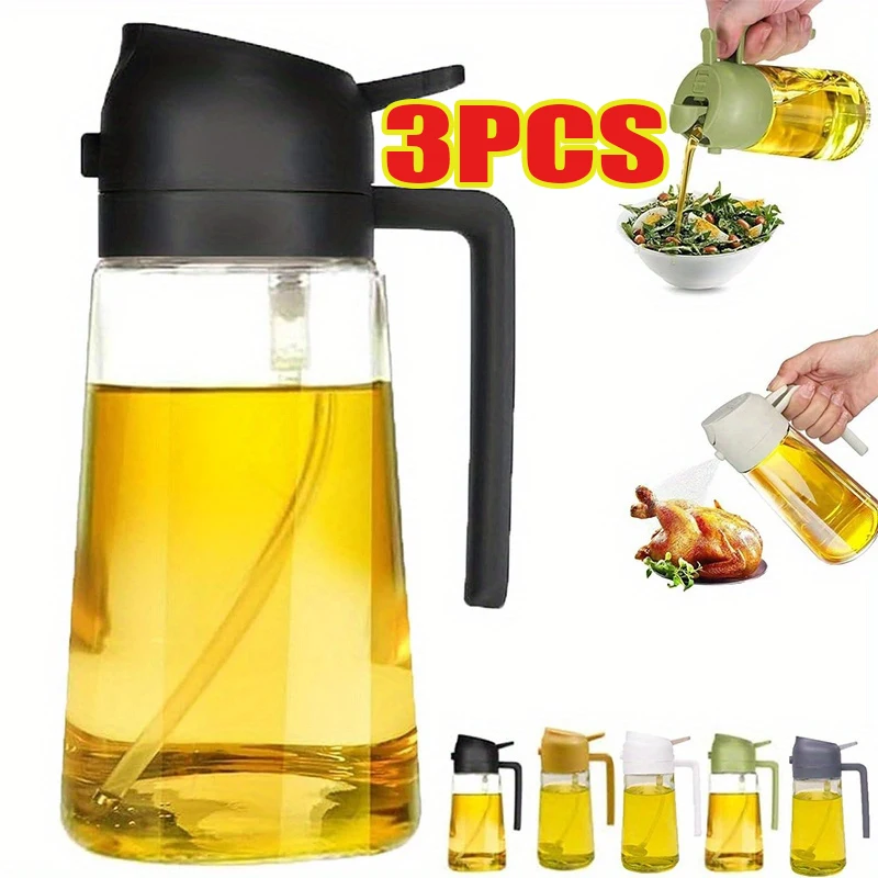 Camping Cooking Set Large - Spruzzino Olio 2-in-1 in Plastica per