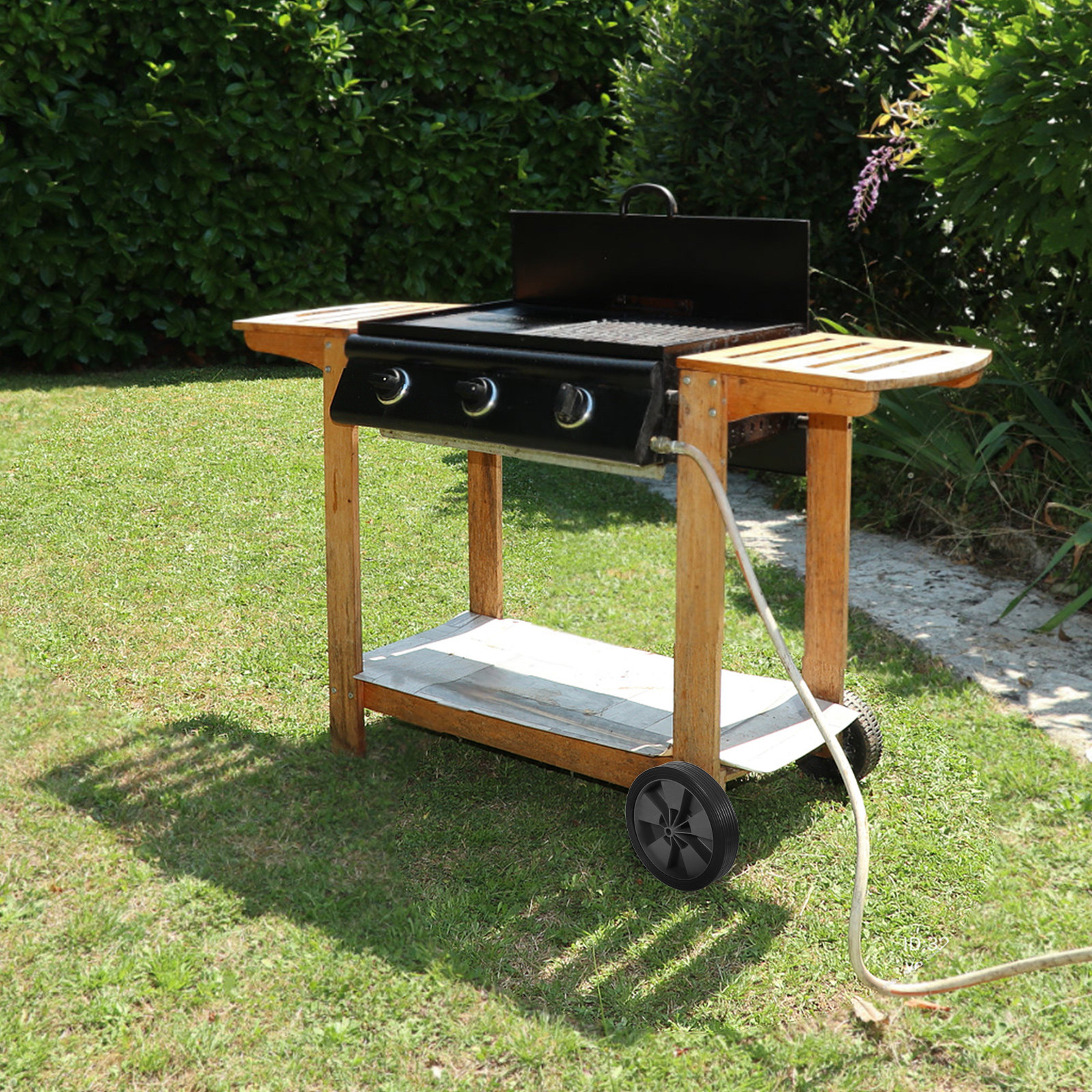 Camping Cooking Grill - Ruota di Ricambio in Gomma per