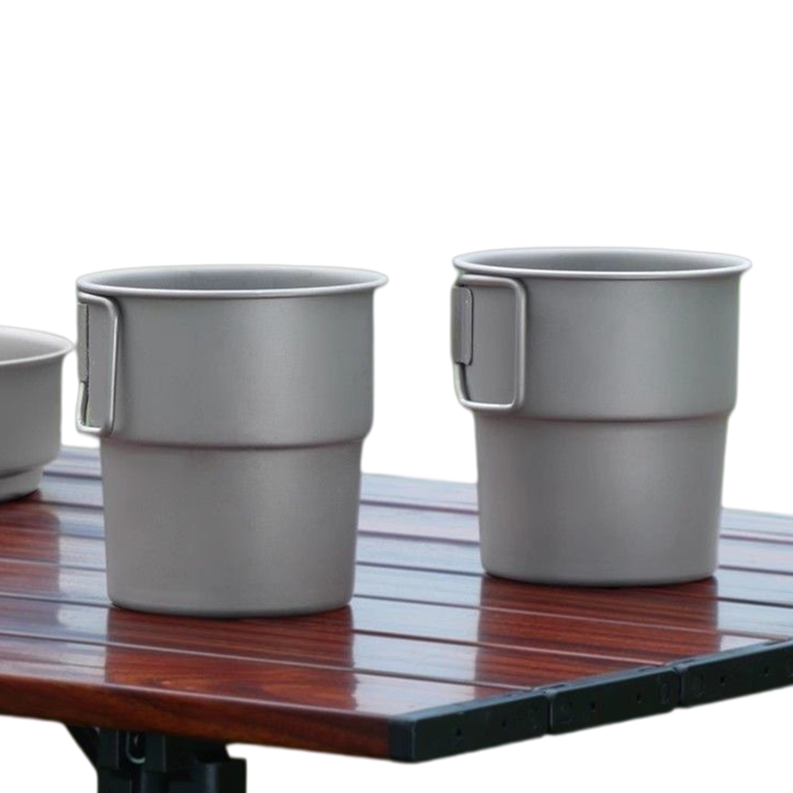 Camping Cooking Open Fire - Tazza da Caffè in Titanio Leggera