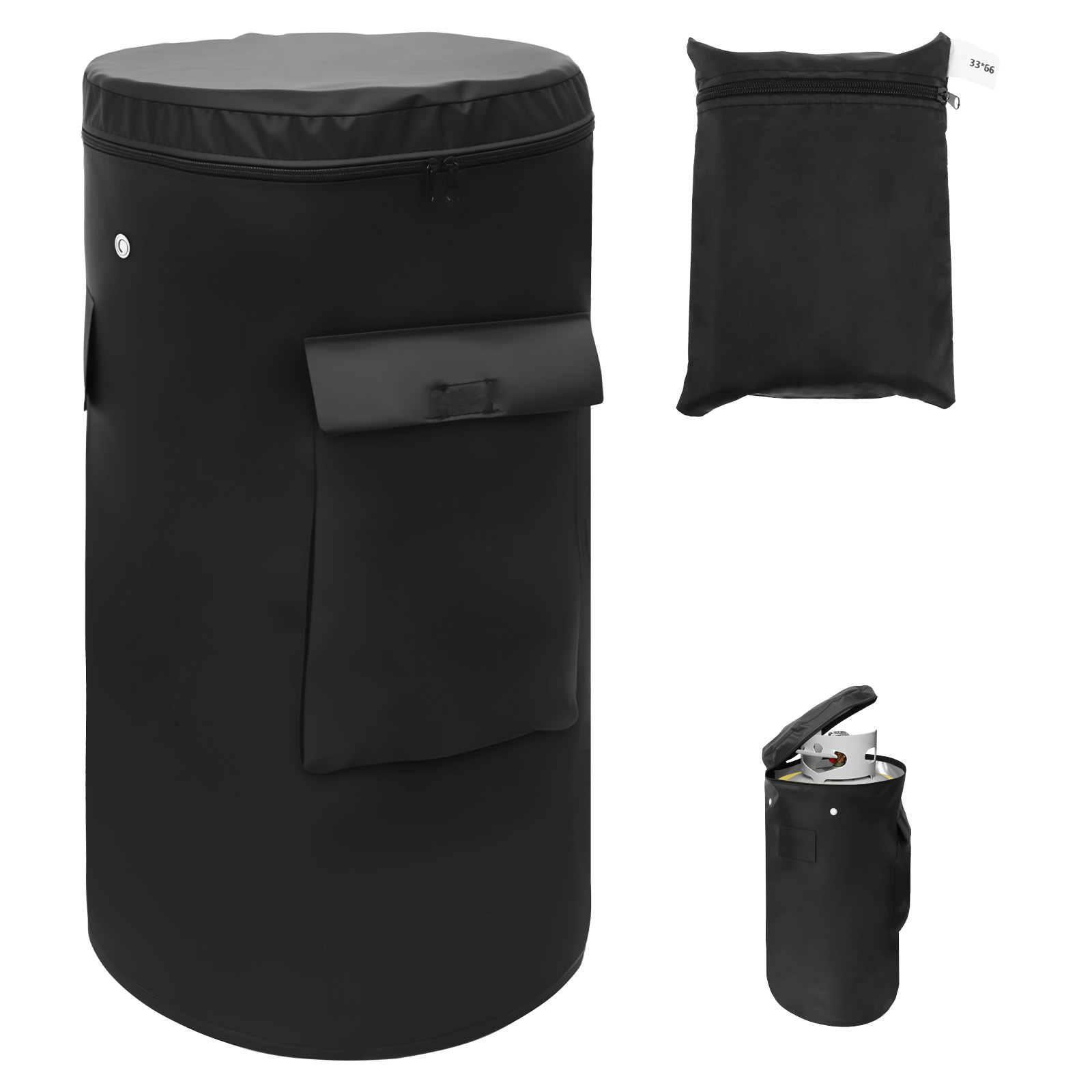 Camping Cooking With Gas - Copertura per serbatoio di propano in