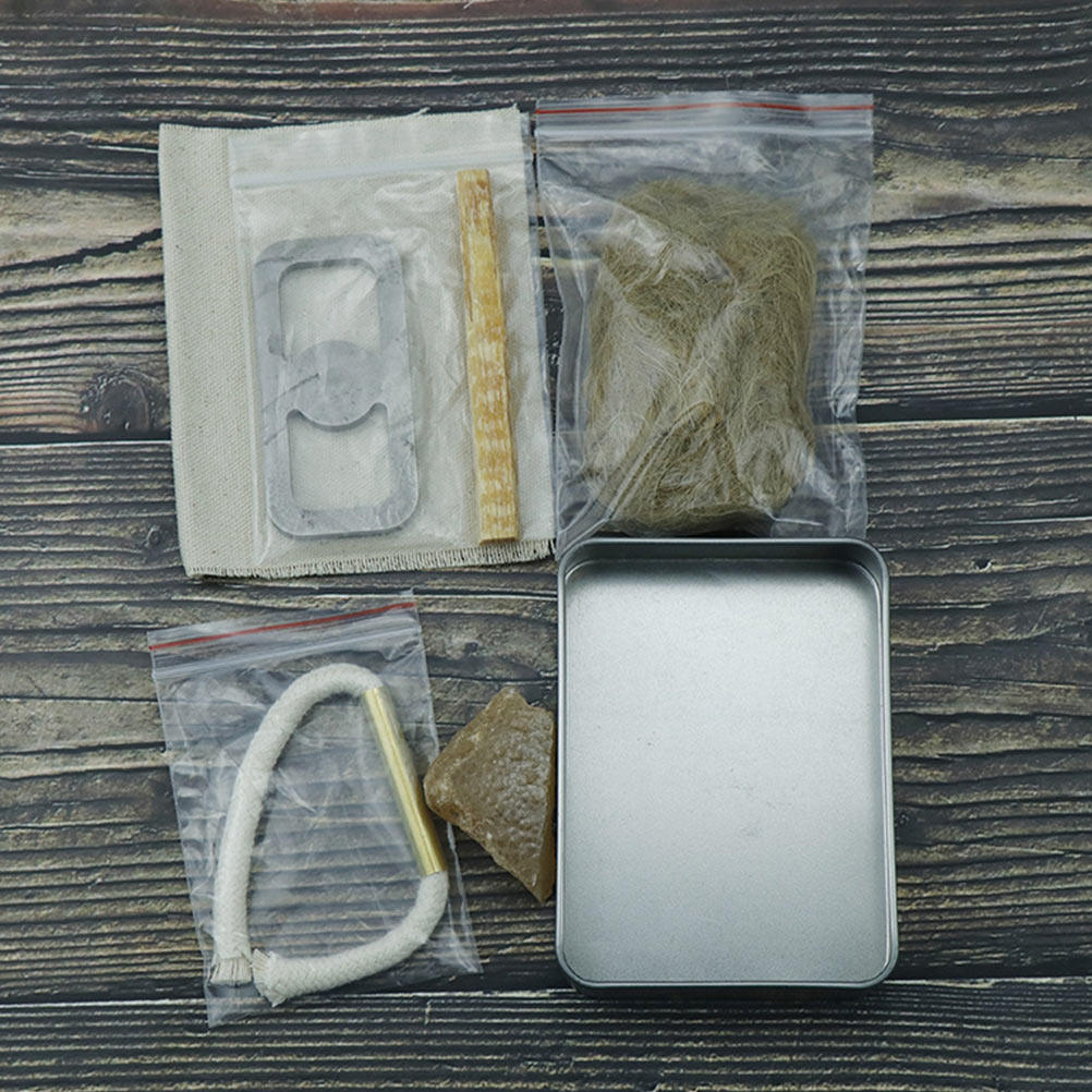Camping Cooking Burner - Set Accendifuoco a Corda per Campeggio,