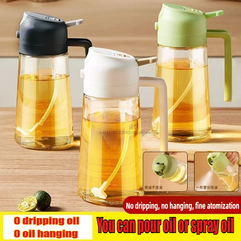 Camping Cooking Oil Container - Flacone spray per olio d'oliva per