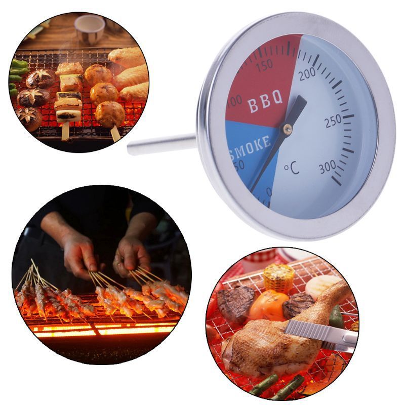 Meat Thermometer Camp - Termometro per barbecue in acciaio inossidabile