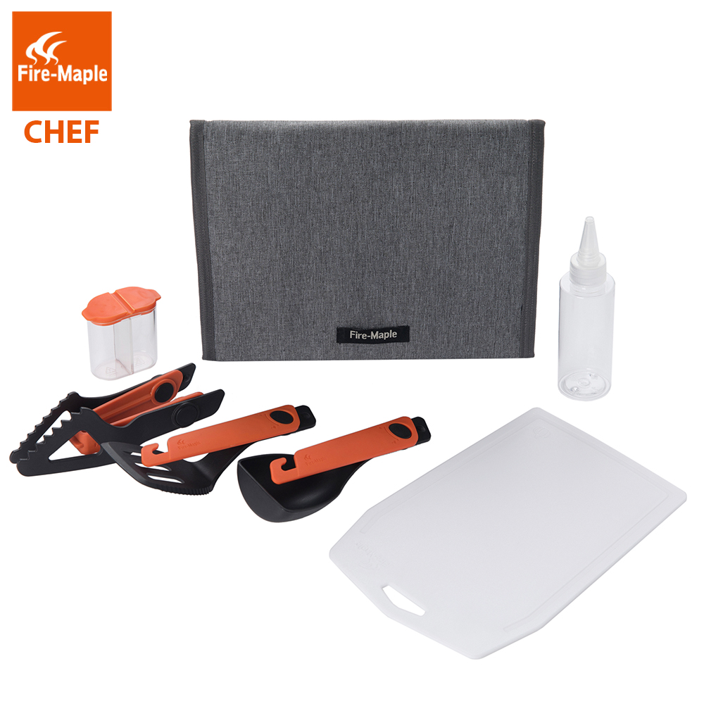 Camping Cooking On Fire - Fire Maple Chef kitchen tool Kit