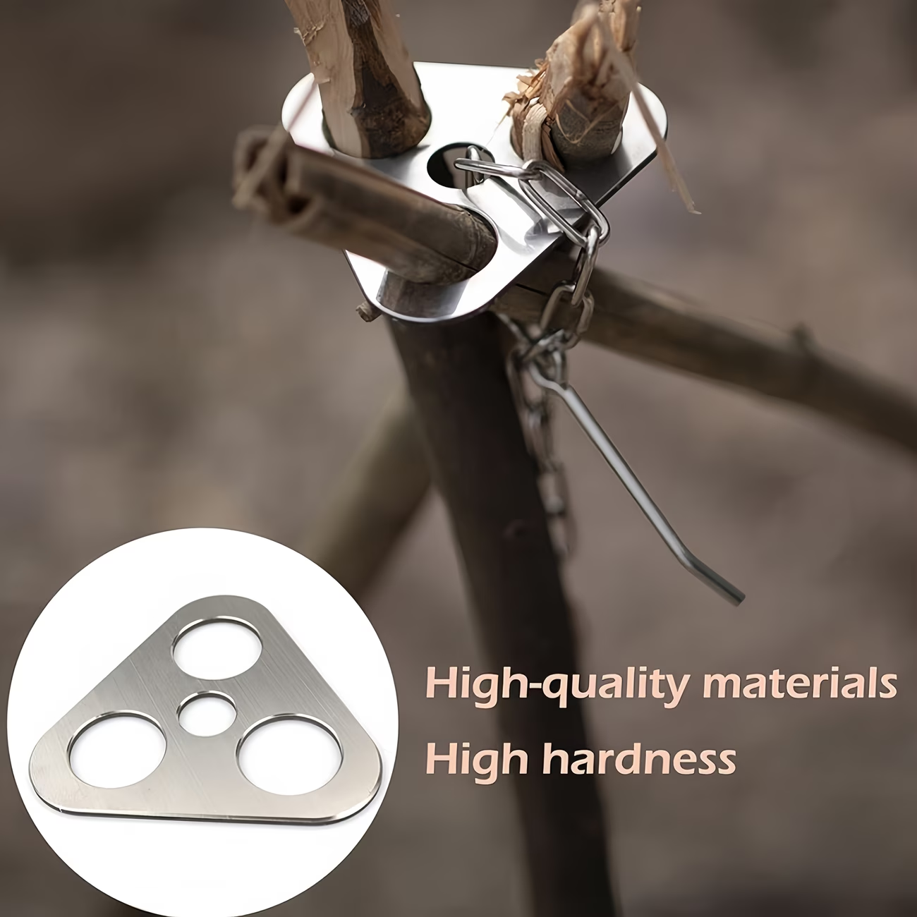 Camping Hanging Cooking Pot - Set di Utensili da Cucina per