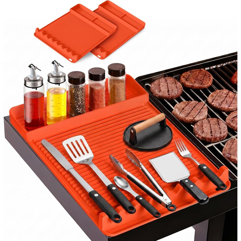 Camping Cooking Grill - Tappetino in Silicone Resistente al Calore