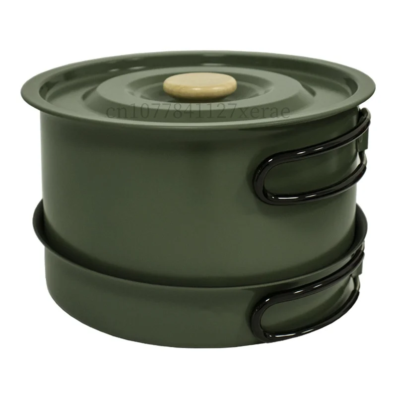 Set di pentole da esterno da 4 - Camping Cooking Set Large recensione e prezzo