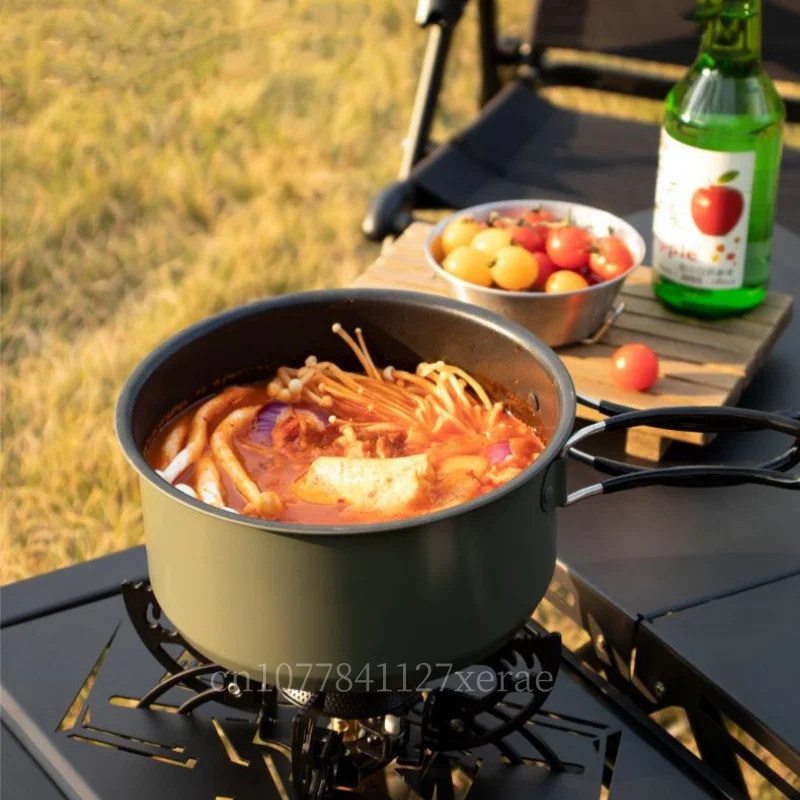 Set di pentole da esterno da 4 - Camping Cooking Set Large recensione e prezzo