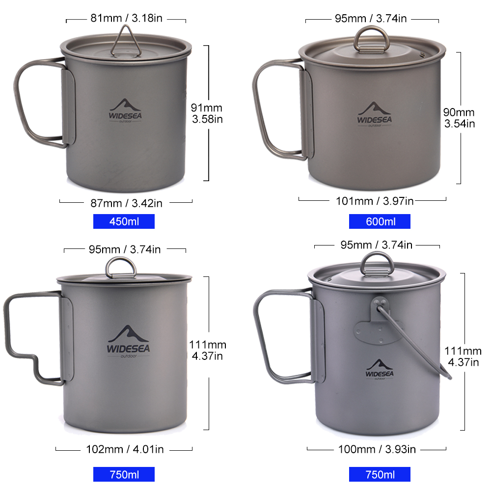 Tazza da Campeggio Widesea in  - Camping Cooking And Dining Set recensione e prezzo