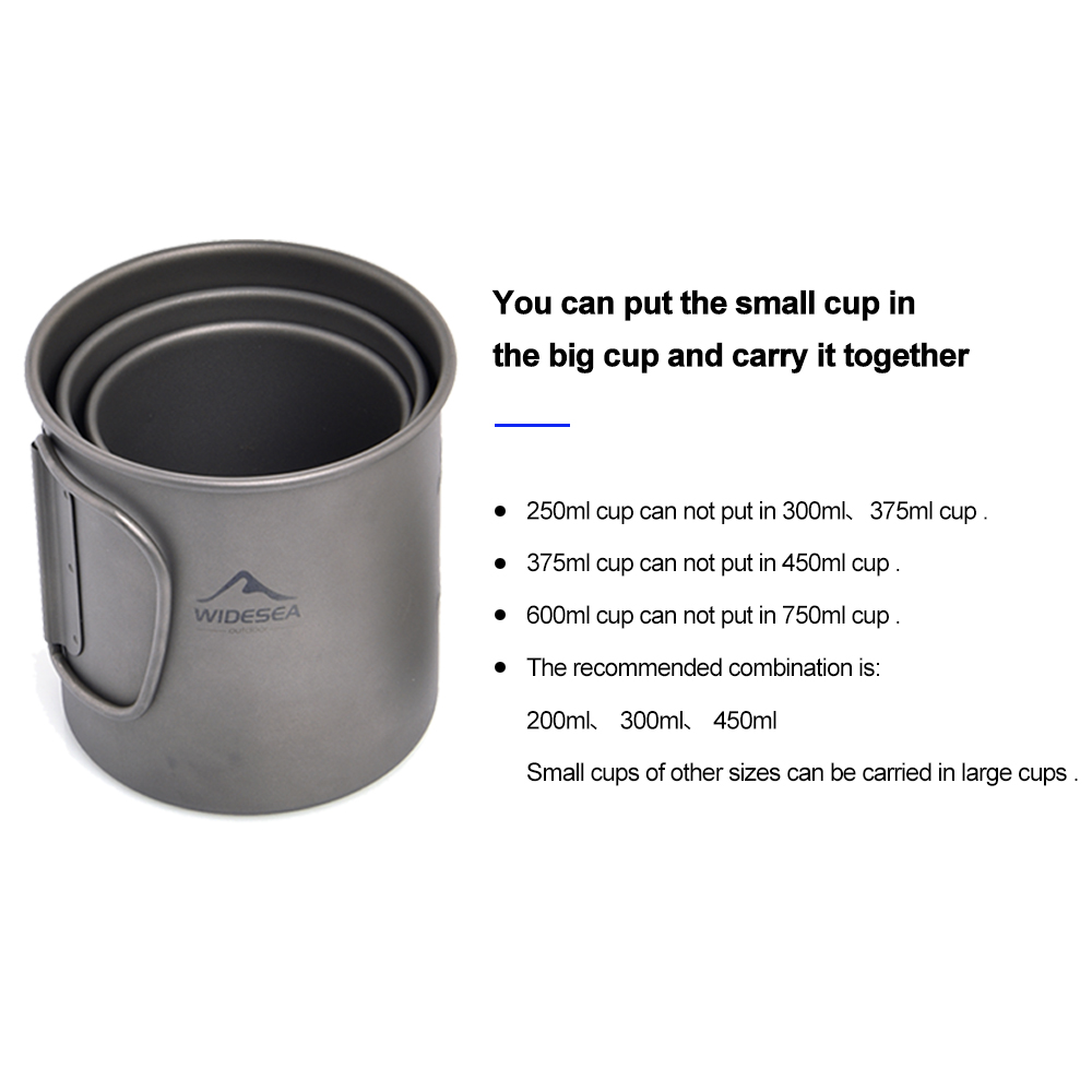 Tazza da Campeggio Widesea in  - Camping Cooking And Dining Set recensione e prezzo