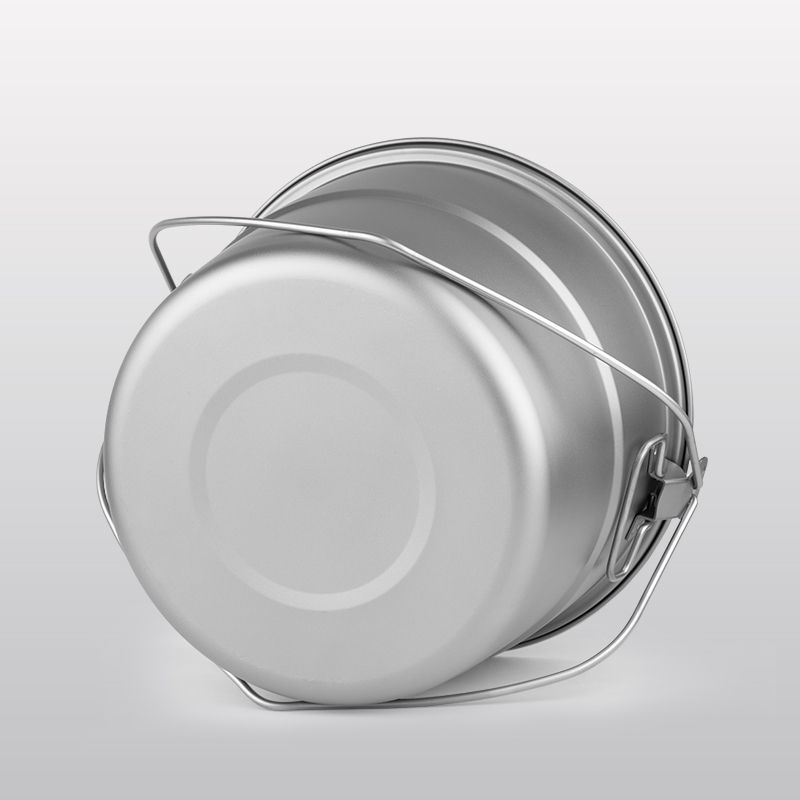 Pentola sospesa in titanio con - Camping Hanging Cooking Pot recensione e prezzo
