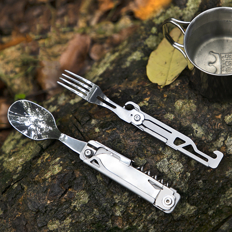 Set di forchette e cucchiai da - Camping Cooking And Dining Set recensione e prezzo