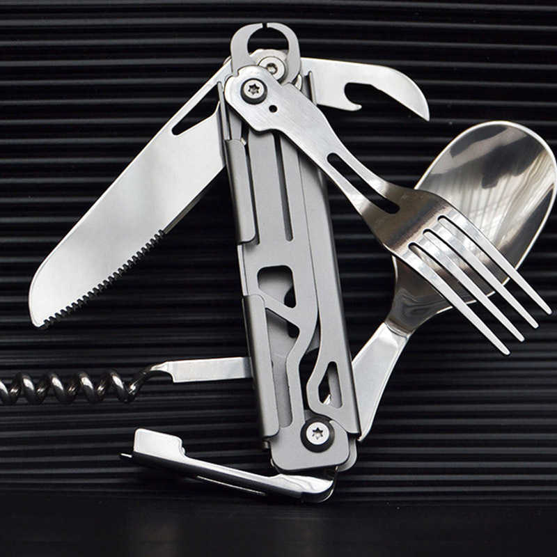 Set di forchette e cucchiai da - Camping Cooking And Dining Set recensione e prezzo