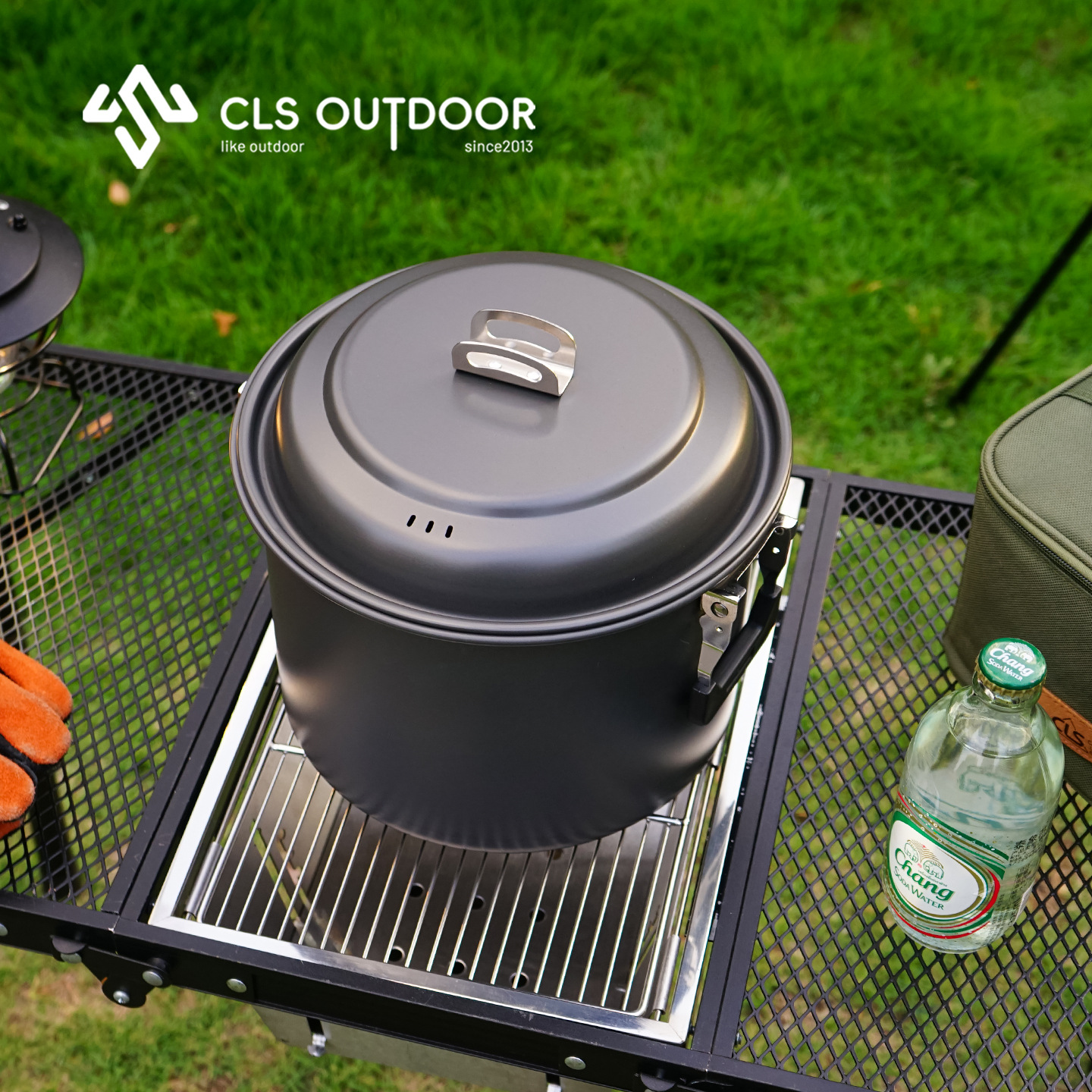 Set di pentole per cottura a v - Camping Cooking Set Large recensione e prezzo