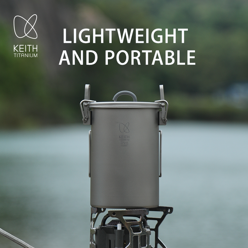 KEITH Pentola per riso in tita - Camping Cooking Ware recensione e prezzo