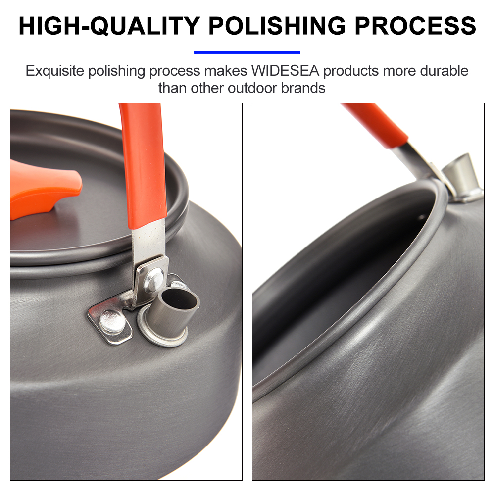 Widesea 1.1L 2 l1.5l bollitore - Campfire Cooking recensione e prezzo