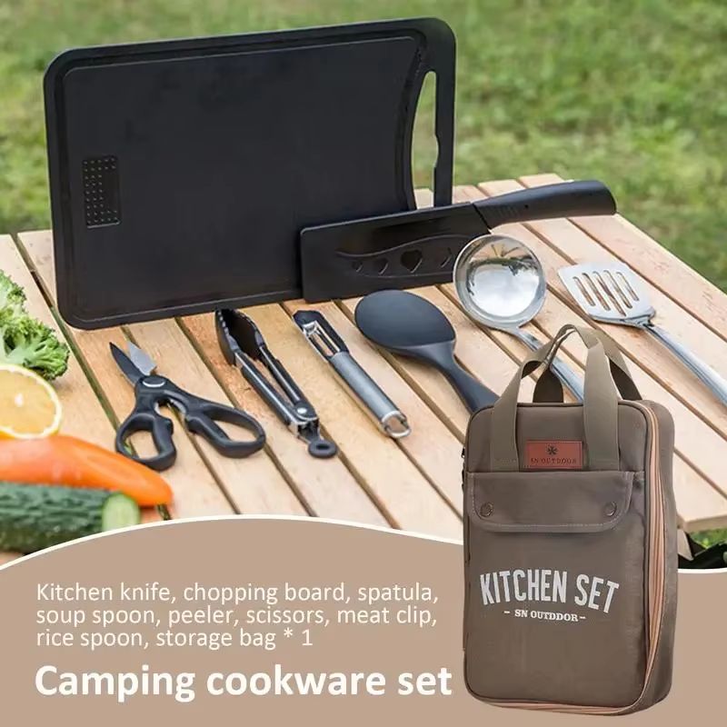 Set da Cucina da Campeggio 8 P - Camping Cooking Ware recensione e prezzo