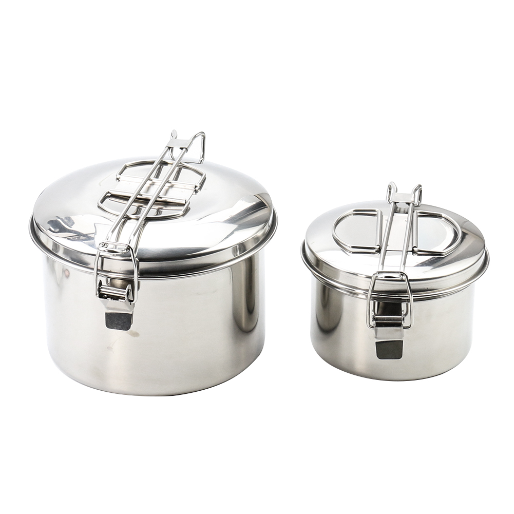 Pentola da campeggio in acciai - Camping Hanging Cooking Pot recensione e prezzo