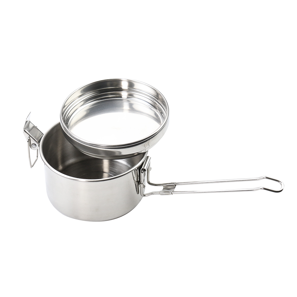 Pentola da campeggio in acciai - Camping Hanging Cooking Pot recensione e prezzo