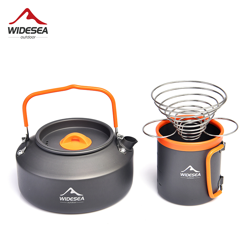 Widesea Campeggio Caffè Pentol - Camping Cooking Set With Kettle recensione e prezzo