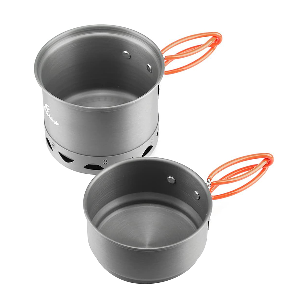 Set di pentole da campeggio in - Camping Cooking On Fire recensione e prezzo