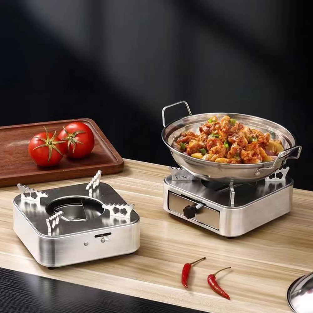 Fornello Portatile Quadrato in - Camping Cooking Burner recensione e prezzo