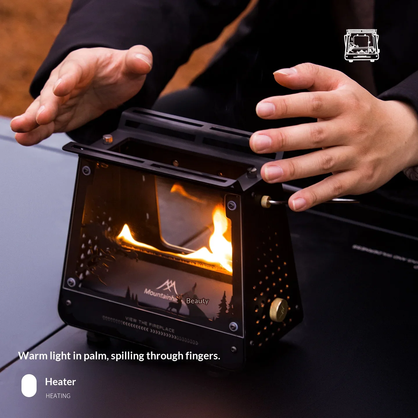 MOUNTAINHIKER Stufa a Olio Por - Camping Cooking Open Fire recensione e prezzo
