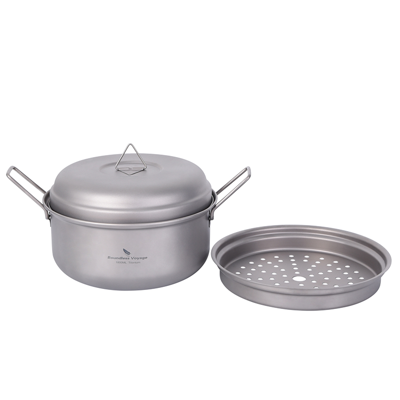 Pentola a Vapore in Titanio Bo - Camping Hanging Cooking Pot recensione e prezzo