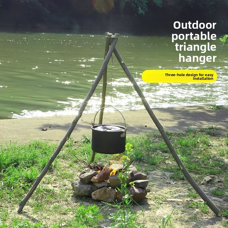 Supporto per Pentola da Campeg - Camping Hanging Cooking Pot recensione e prezzo