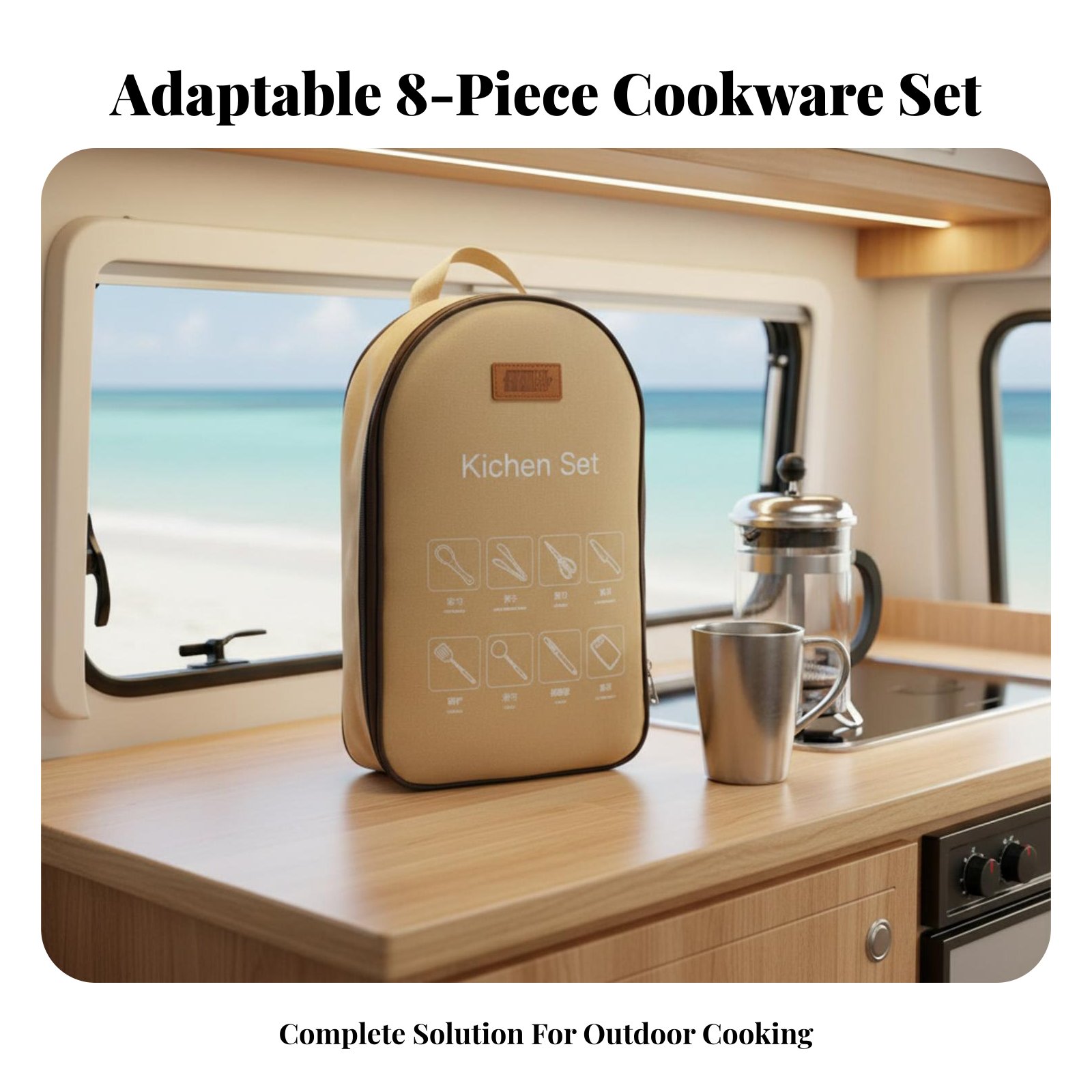 Set di utensili da cucina port - Camping Cooking And Dining Set recensione e prezzo