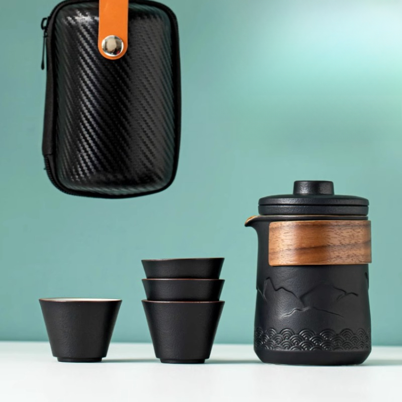 Set da tè da viaggio portatile - Camping Cooking Pan Set recensione e prezzo
