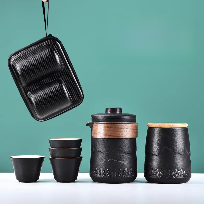 Set da tè da viaggio portatile - Camping Cooking Pan Set recensione e prezzo