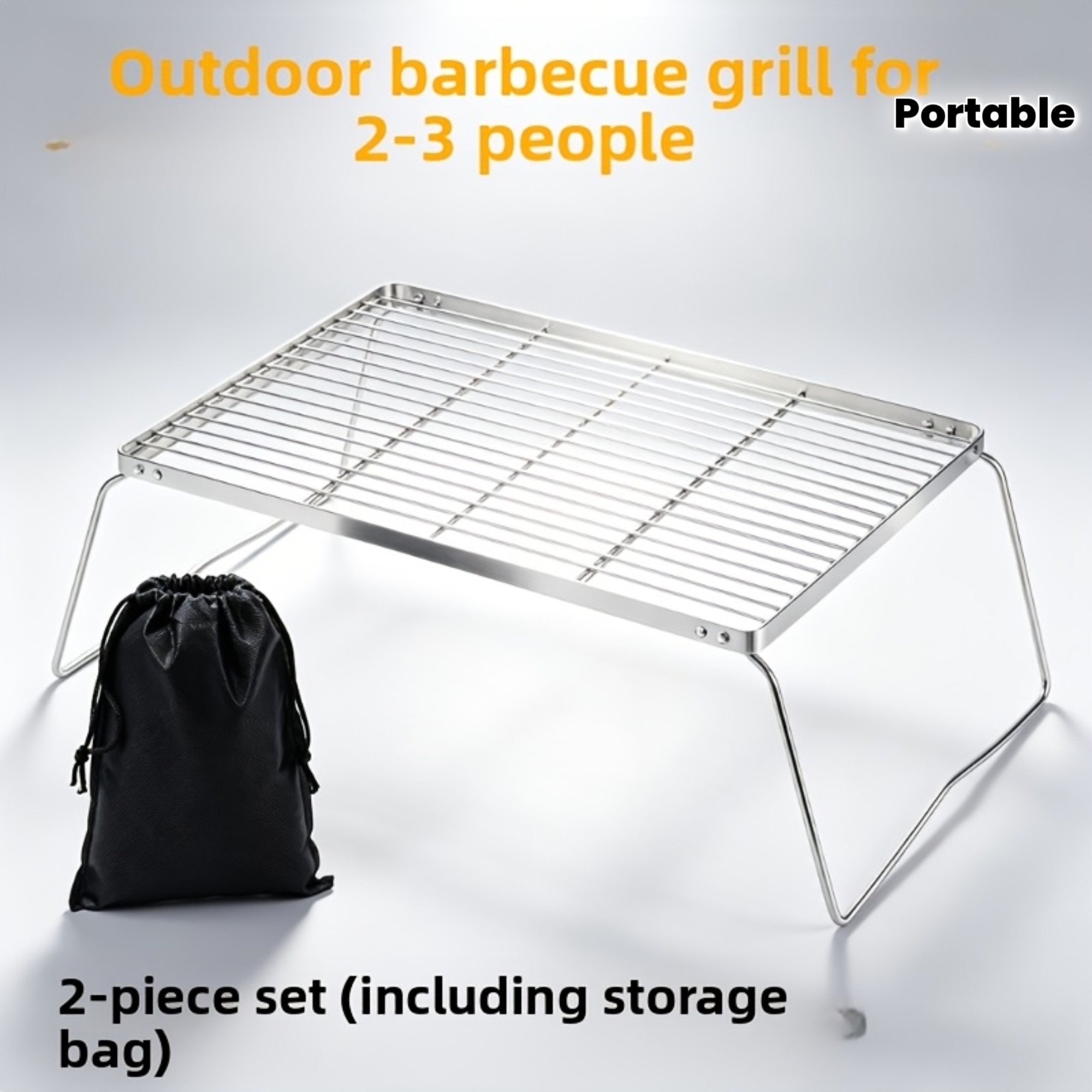 Supporto pieghevole portatile  - Campfire Cooking recensione e prezzo