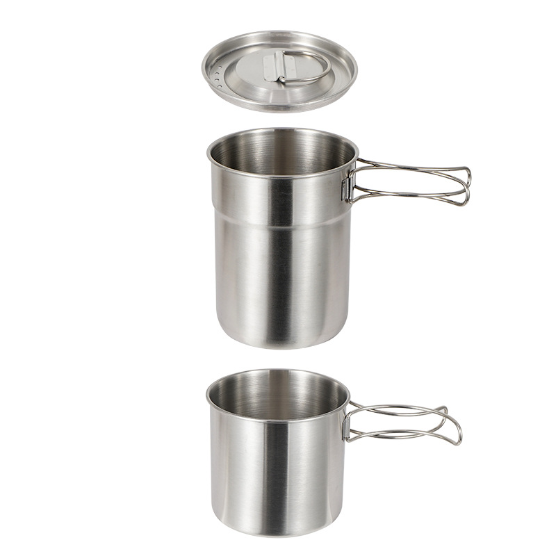 2 pezzi/set bollitore da campe - Camping Cooking Set With Kettle recensione e prezzo
