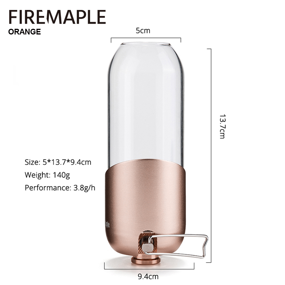 Fire Maple Orange lanterna a G - Campfire Cooking recensione e prezzo