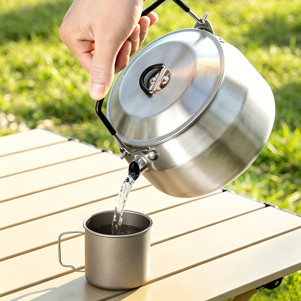 Set di Pentole da Campeggio Po - Camping Cooking Set Large recensione e prezzo