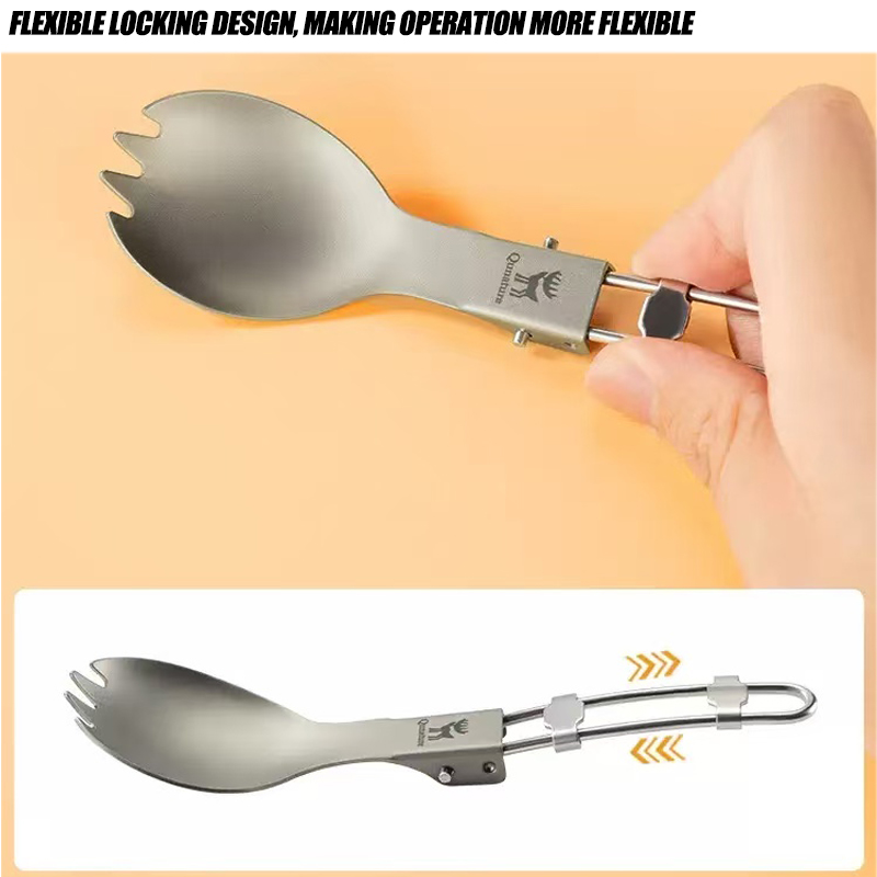 Set di posate in titanio puro  - Camping Cooking Knife Set recensione e prezzo