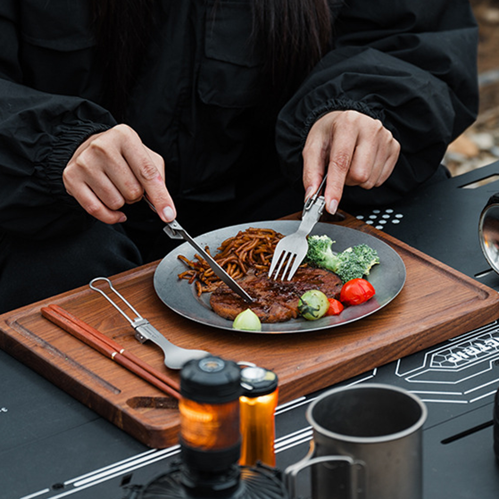 Set di Utensili da Campeggio i - Camping Cooking And Dining Set recensione e prezzo