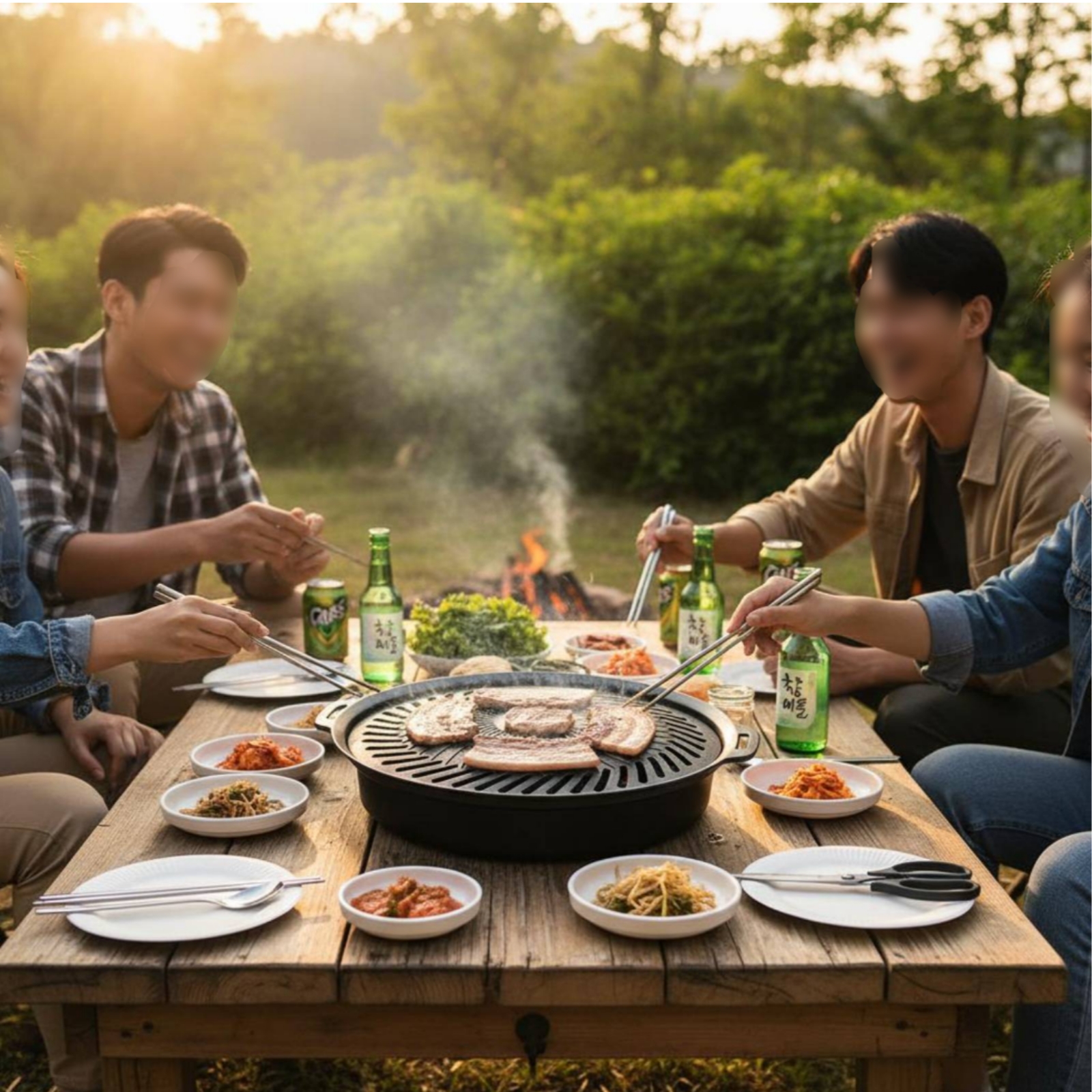 Piastra per Barbecue Coreano A - Camping Cooking Grill recensione e prezzo