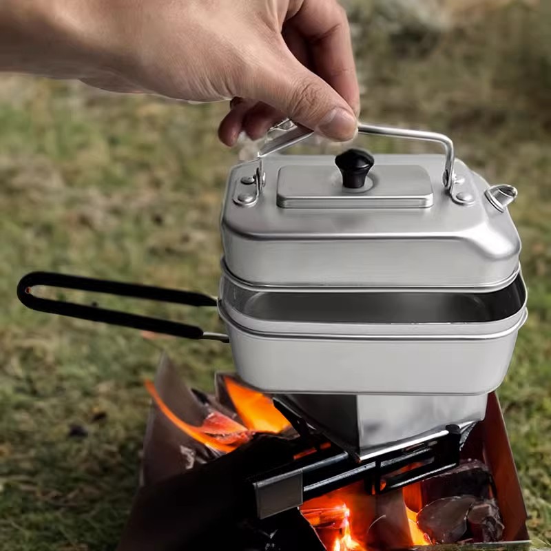 Ultraleggero portatile Picnic  - Camping Cooking Set With Kettle recensione e prezzo