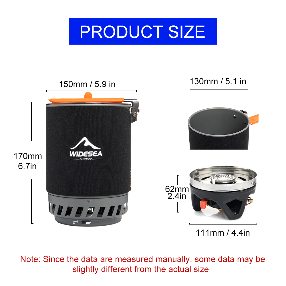Widesea Sistema di cottura da  - Camping Cooking With Gas recensione e prezzo