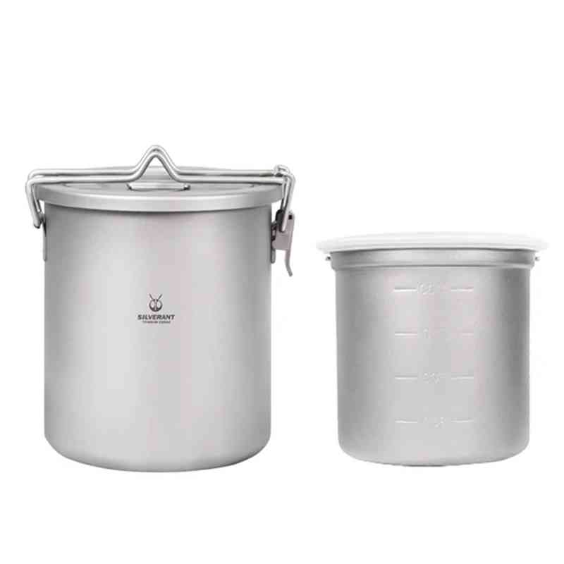 Silverant Camping Titanium Pot - Campfire Cooking recensione e prezzo