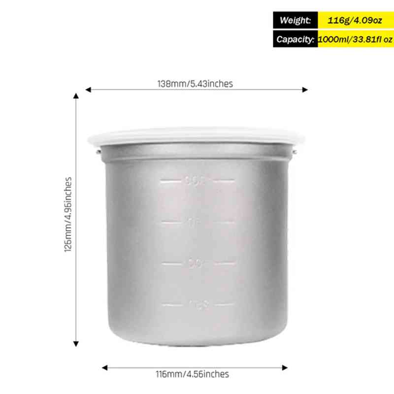 Silverant Camping Titanium Pot - Campfire Cooking recensione e prezzo