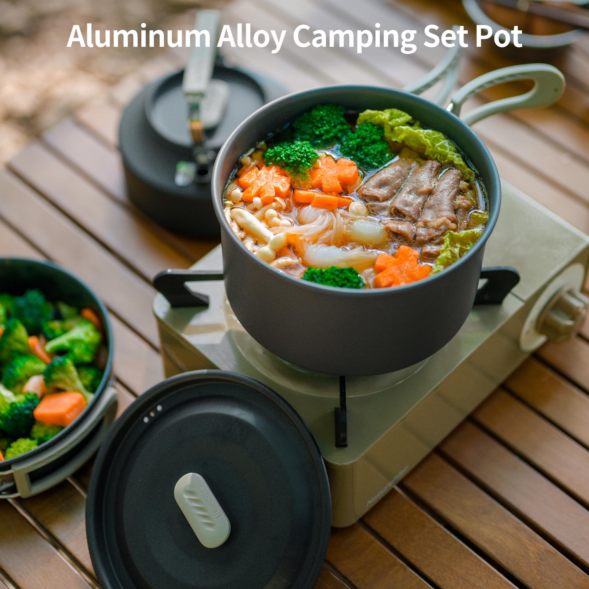 Pentola da campeggio Naturehik - Camping Cooking Set Large recensione e prezzo